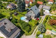 Vielseitiges Wohnhaus mit Garten, Pool &amp; Ausblick – Ruhelage in Eichgraben