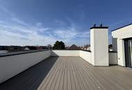 EINSTÜCK HIMMEL NUR FÜR SIE - 60 m2 uneinsichtiger Dachterrasse - Wohnküche, 3 Schlafzimmer, 2 Bäder, WC auf 2 Ebenen - FBH, Solaranlage und Wärmepumpe