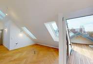 Traumhafte Dachwohnung im Hietzinger Cottage I Altbaujwel