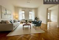 | WUNDERSCHÖNE STADTWOHNUNG FÜR ALTBAULIEBHABER MIT BLICK INS GRÜNE | 3 ZIMMER | CA. 104 m² | 2.OG | GEIDORF | STADTPARK