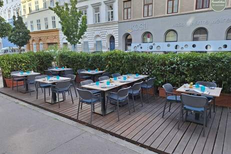 Gasthaus mit Style &amp; Trend | Nähe der Friedensbrücke | Gastgarten, Gewerbeobjekt-miete, 1.893,77,€, 1200 Wien 20., Brigittenau