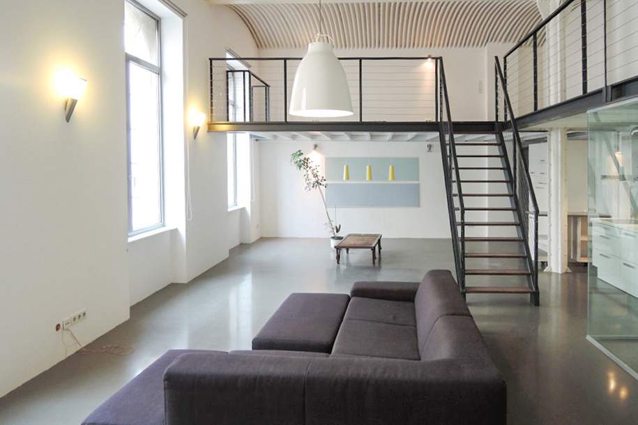 Loft-Büro in alter Dampfmaschinenfabrik, Gewerbeobjekt-miete, 3.020,55,€, 1020 Wien 2., Leopoldstadt