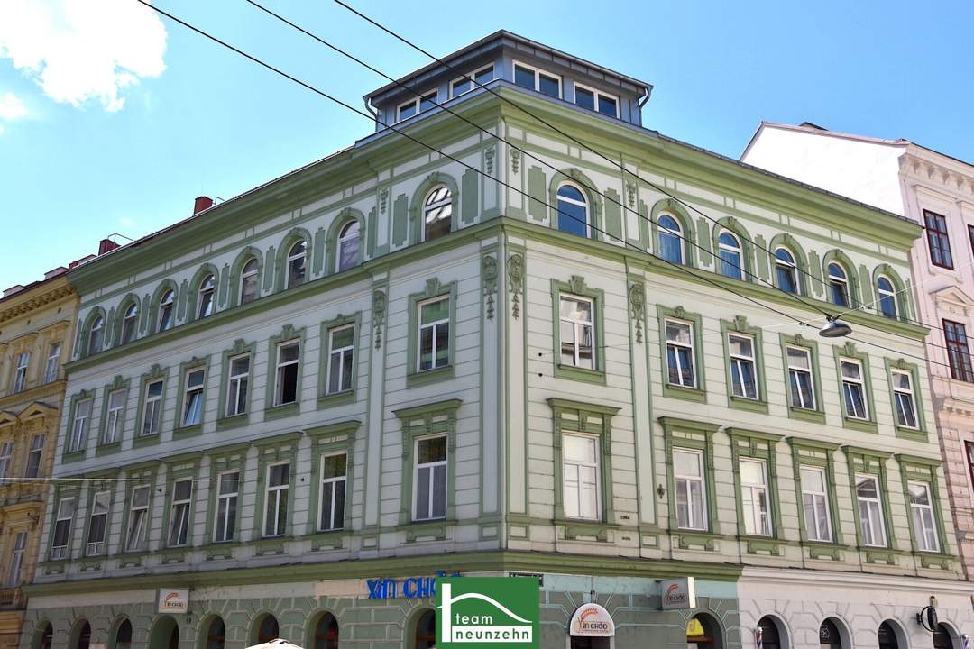 Charmanter Altbau in hervorragender Lage in unmittelbarer Nähe zur Mariahilfer Straße. - WOHNTRAUM