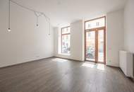 Burggasse: entzückender Shop, Atelier-/Büro- oder Studiogemeinschaft - rd. 100 m² Gewerbefläche mit Innenhof Terrasse - keine Gastronomie!