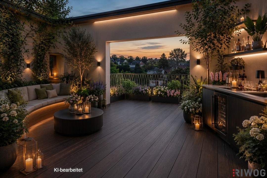 LUXUS PUR II GESAMTE ETAGE II IMPOSANTE DACHGESCHOSSWOHNUNG MIT EIGENER PLANUNGSMÖGLICHKEIT II PRESTIGE UND ELEGANZ IM DENKMALGESCHÜTZEN MÖDLINGER STADTJUWEL