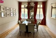 Exquisites Wohnen im Glanzingpark: Repräsentative 7-Zimmer-Residenz mit Traumblick, hohen Räumen und allgemeinen Wellnessbereich