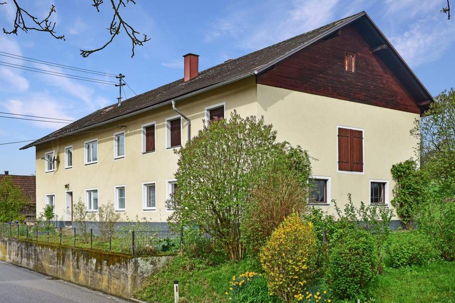 Sacherl im Dorfgebiet und landw. Grundstück, Haus-kauf, 327.000,€, 4710 Grieskirchen