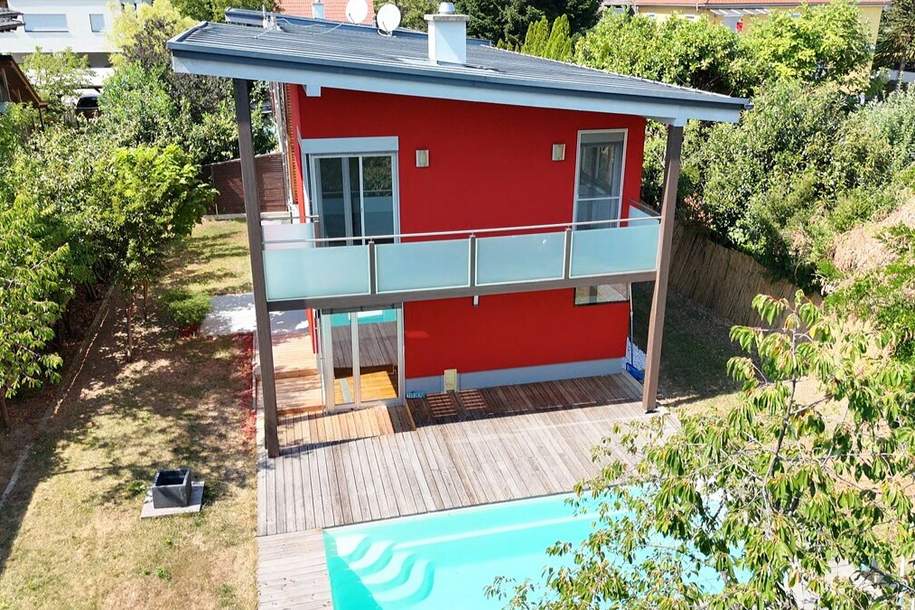 Stilvolles & modernes Wohnen in Graz-St. Peter – absolute Ruhelage mit großem Pool!, Haus-kauf, 950.000,€, 8042 Graz(Stadt)