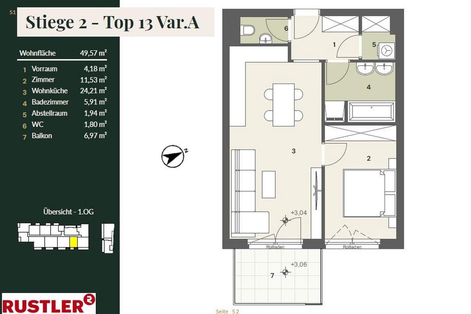 Ein neues Wohnhighlight am Mödlingbach entsteht, Wohnung-kauf, 315.500,€, 2351 Mödling