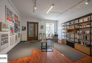** Frequenzlage Rechte Wienzeile / Naschmarkt: ab sofort: rd. 58 m² großes Geschäftslokal ** Büro / Schauraum / Atelier / Studio/ PopUp etc. KEINE Gastro **