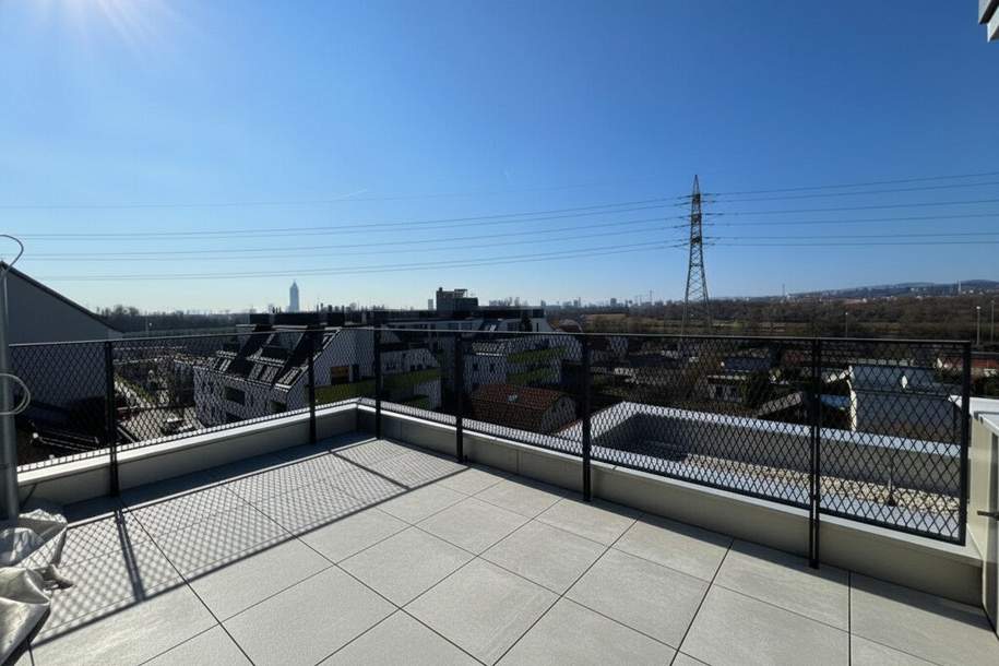 ERSTBEZUG | Außenflächen mit direktem Blick auf den Kahlenberg | vollausgestattete Küchen | Fußbodenheizung und Fußbodenkühlung, Wohnung-miete, 1.190,00,€, 1210 Wien 22., Donaustadt