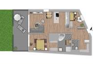 Urbanes Townhouse mit Eigengarten, Terrasse und Garage – Wohnen mit Hauscharakter im Herzen von Wien | ZELLMANN IMMOBILIEN