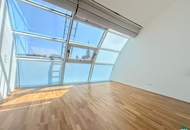 Exclusive Vienna duplex with sun-filled glass front, outdoor areas &amp; St. Stephen’s Cathedral View