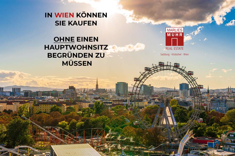 WIEN empfängt Sie OHNE HAUPTWOHNSITZREGELUNG!