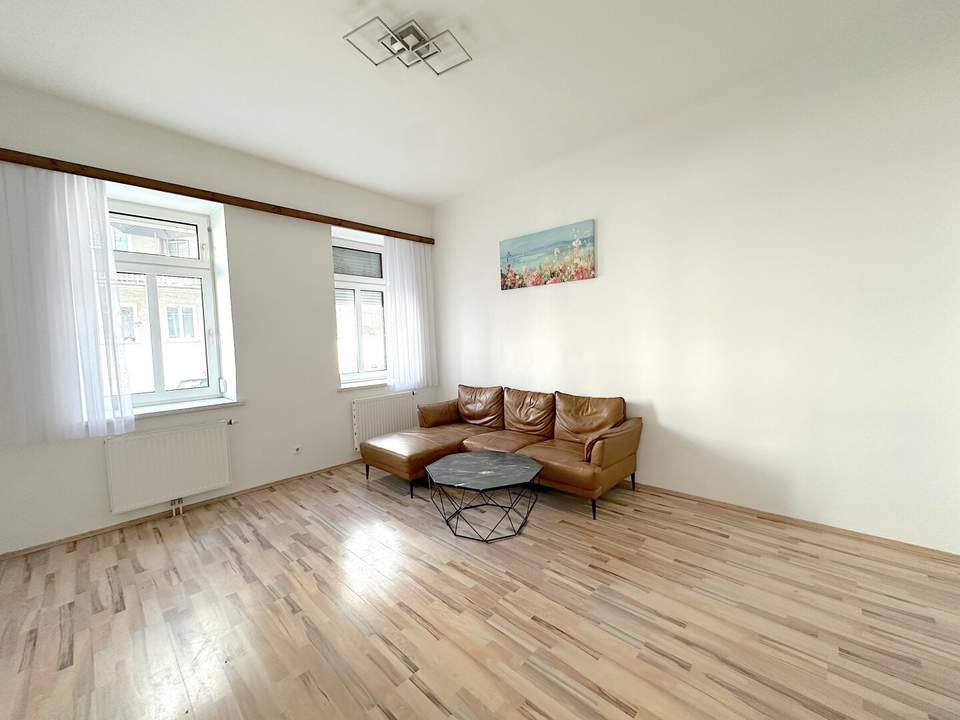 Gepflegte 2-Zimmer-Wohnung 66m² in 1210 Wien, EG, mit Einbauküche, 185.000 € Kaufpreis