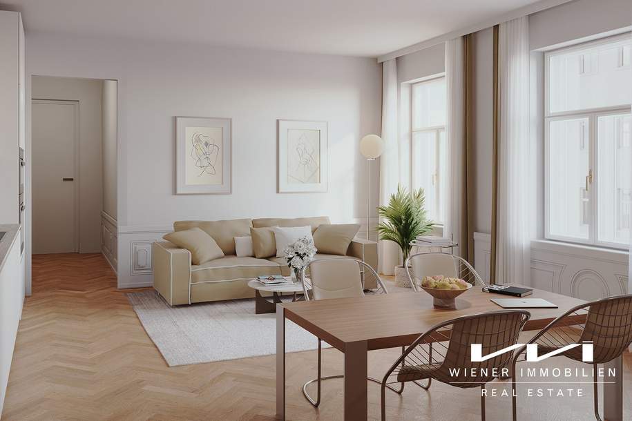 Quartier Starhemberg - Geschichte bewahrt. Zukunft gebaut. Jetzt bezugsbereit., Wohnung-kauf, 870.000,€, 1040 Wien 4., Wieden