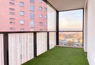 Panoramablick über Wien – gepflegte 3-Zimmer-Eckwohnung mit Loggia im 12. Stock