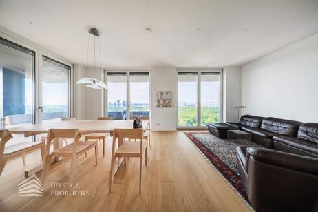 4-Zimmer Wohnung mit Traumblick über Prater und Skyline, Wohnung-miete, 4.200,00,€, 1020 Wien 2., Leopoldstadt