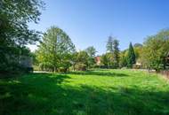 Großzügig bauen, naturnah leben – 1.238 m² ebener Baugrund im Dorfzentrum von Laaben