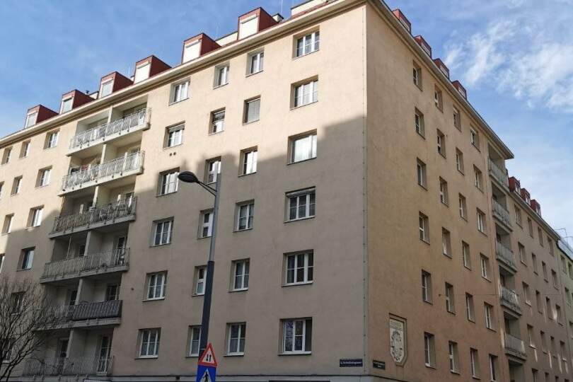 VORSORGEWOHNUNG: Zwei-Zimmer-Wohnung mit Balkon im 4. - unbefristet vermietet, Wohnung-kauf, 169.000,€, 1040 Wien 4., Wieden