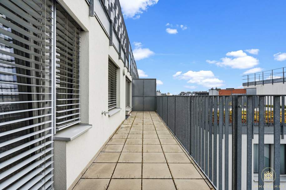 Neuwertige Dachgeschosswohnung 64m² mit Terrasse, Garage & Einbauküche am Matzleinsdorfer Platz!, Wohnung-kauf, 445.000,€, 1100 Wien 10., Favoriten