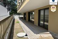 !!NEUBAU-GARTENWOHNUNG - Alle drei Zimmer haben eigenen Ausgang zu Terrasse/Garten!!