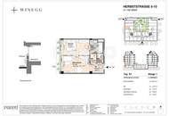 Parkseitiges Zweizimmer-Apartment mit Abendsonne (Neubau, Erstbezug)