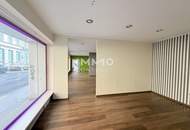 Attraktives Eck-Geschäftslokal in hochfrequentierter Lage der Gumpendorfer Straße