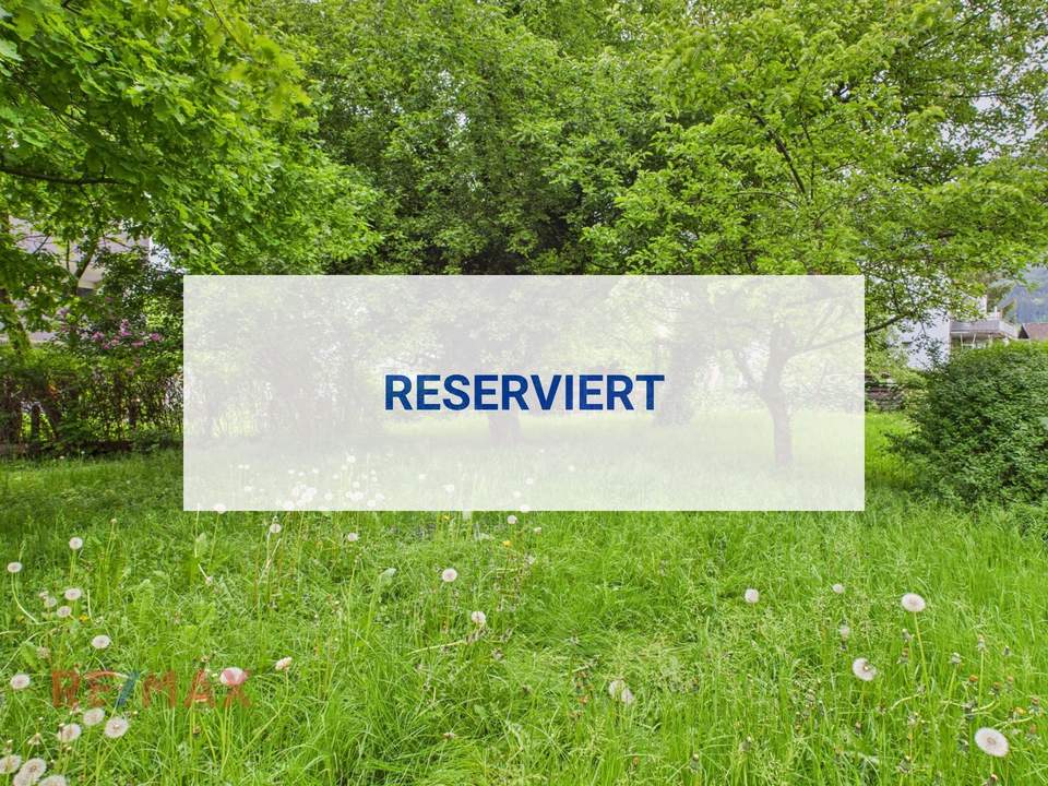 Baugrund in Hohenems: Ruhige Lage, Zentrumsnähe, großes Potenzial