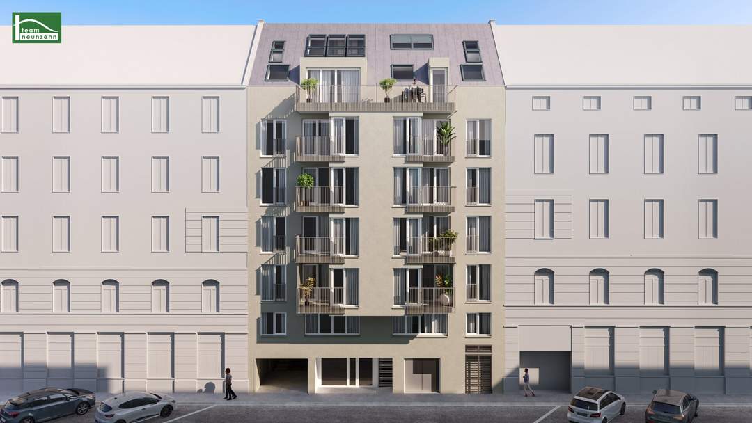 Provisionsfrei - Neubau Anlegerpaket - 4 Wohnungen nebeneinander - ein gesamtes Stockwerk - hochwertiger Neubau-Erstbezug! - JETZT ZUSCHLAGEN
