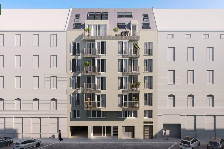 Provisionsfrei - Neubau Anlegerpaket - 4 Wohnungen nebeneinander - ein gesamtes Stockwerk - hochwertiger Neubau-Erstbezug! - JETZT ZUSCHLAGEN, Wohnung-kauf, 809.001,€, 1100 Wien 10., Favoriten