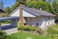 Idyllischer Bungalow mit großem Grundstück und eigenem Waldbestand bei Velden am Wörthersee