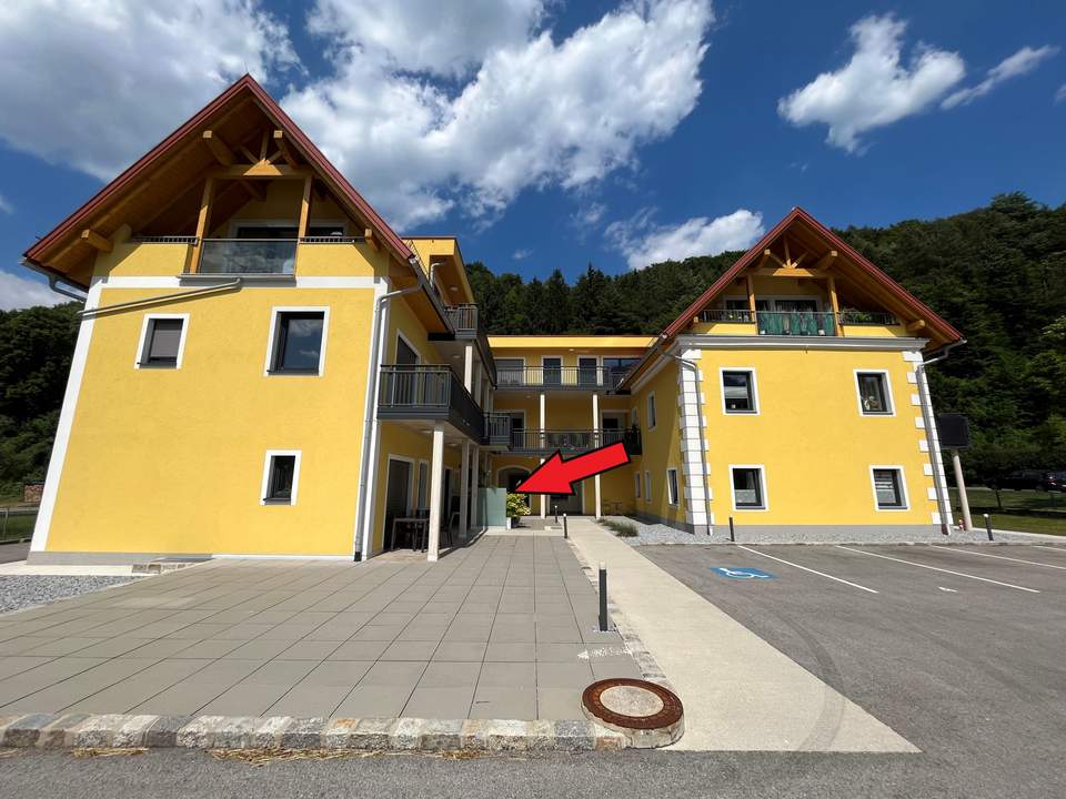 Gut geschnittene Ein-Zimmer Wohnung im Erdgeschoss