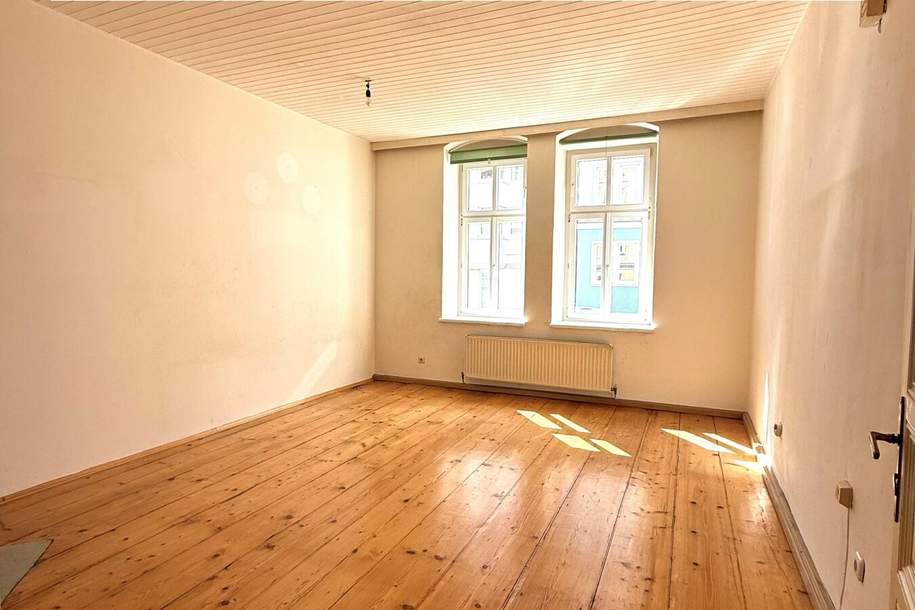 Wohnen mit Flair: Stilvolle 3-Zimmer-Altbauwohnung in zentraler Lage in Urfahr, Wohnung-miete, 750,00,€, 4020 Linz(Stadt)