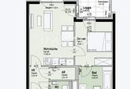 BEIM DONAUUFER: Perfektes Investment - 2-Zimmmer Erstbezug