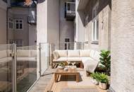 Zauberhafte Altbauwohnung mit großzügigem BALKON und GARAGE – ruhige Toplage direkt beim Karlsplatz