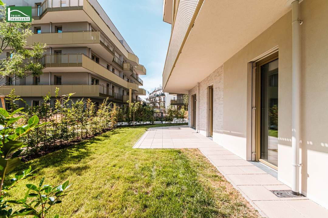 Provisionsfreier Erstbezug - 3.Zimmer mit Garten in absoluter Grünruhelage mit Geothermie - "Hirschfeld"