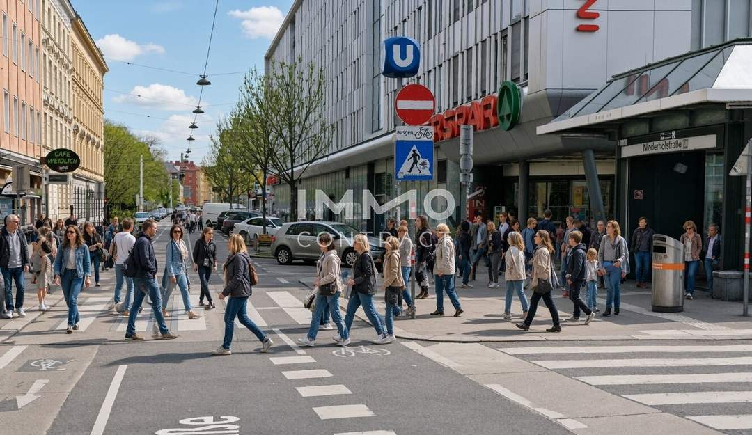 Potenzial für profitables Tagesgeschäft I Lebensmittelhandel I Speisen I Obst&Gemüse I Standhütte im Eigentum (Superedifikat) I U6-Station Niederhofstraße