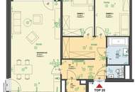 Exklusive 3-Zimmer-Wohnung mit Loggia, Garage &amp; Top-Infrastruktur im 12. Bezirk