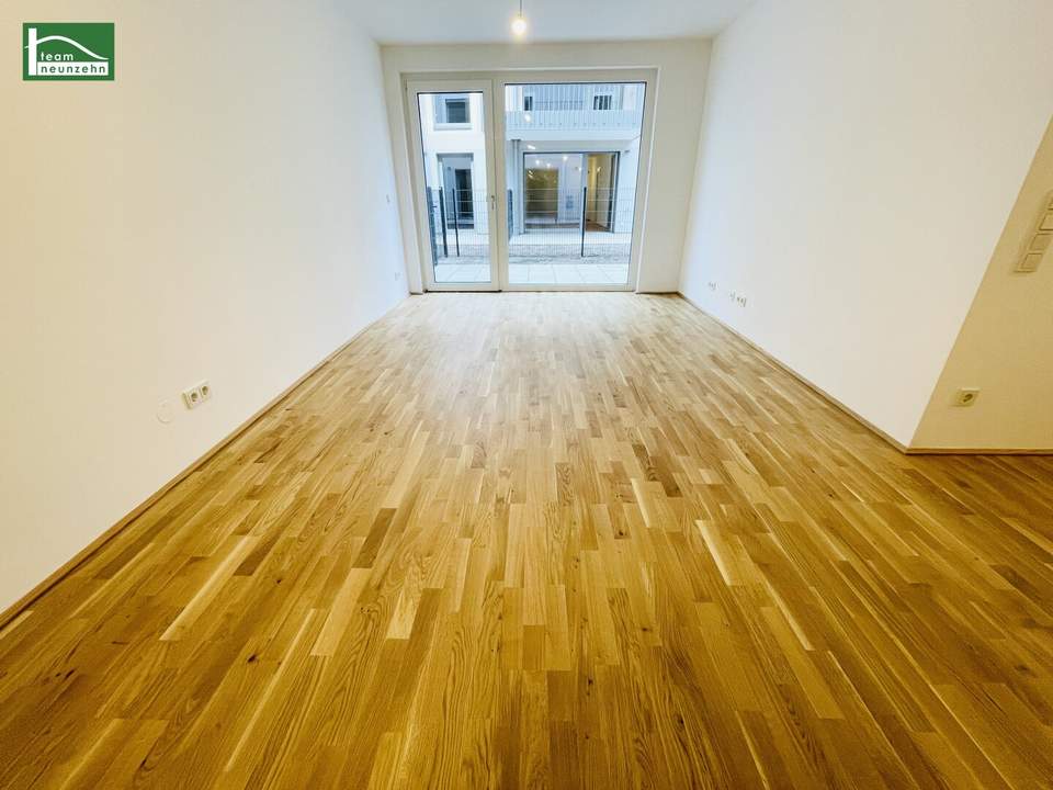 Ruhige Wohnung mit Terrasse und Garten in einer modernen Neubauanlage! Garagenplatz im Kaufpreis inkludiert! Befristet vermietet - Für Anleger und Eigennutzer!