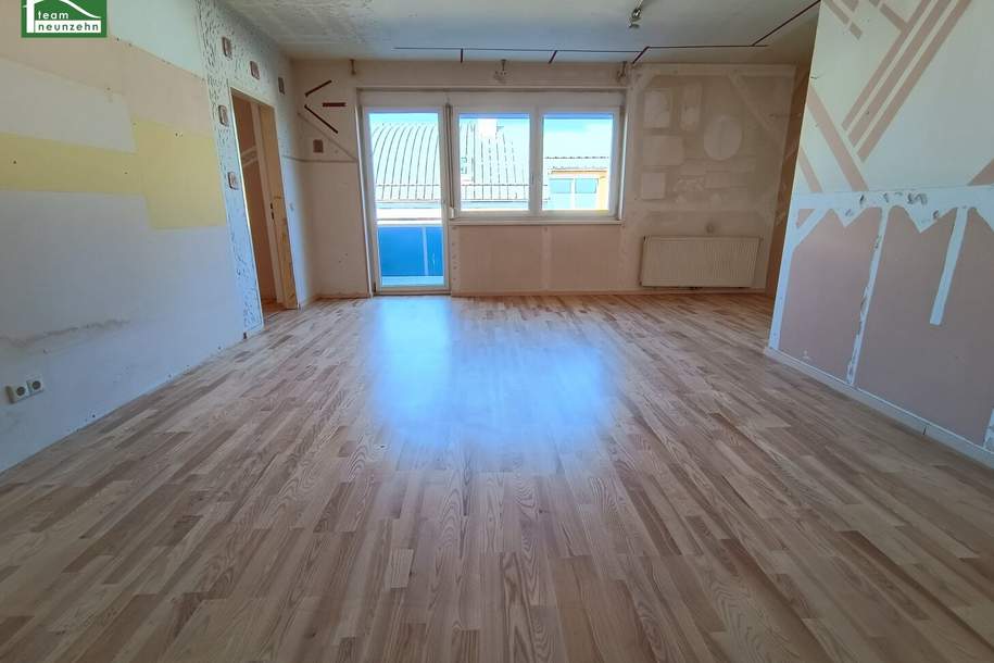 Geförderte 3-Zimmer-Wohnung mit großem Balkon! Unbefristet! Mietfreistellung gegen Selbstsanierung!, Wohnung-miete, 648,28,€, 3382 Melk