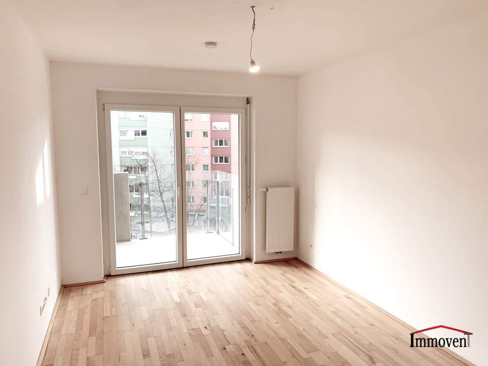 Gut geschnittene 2-Zimmerwohnung mit großem Balkon
