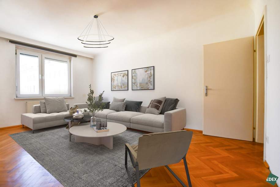 Schöne 3-Zimmer-Wohnung beim Belvederegarten mit guter Anbindung zum Hauptbahnhof, Wohnung-kauf, 349.900,€, 1030 Wien 3., Landstraße