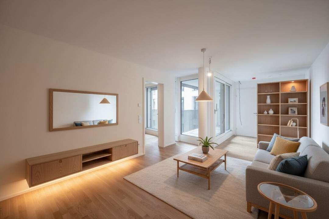 ++NEU++ Stilvolle 2-Zimmer-Wohnung mitten im Herzen der Stadt (1/3)