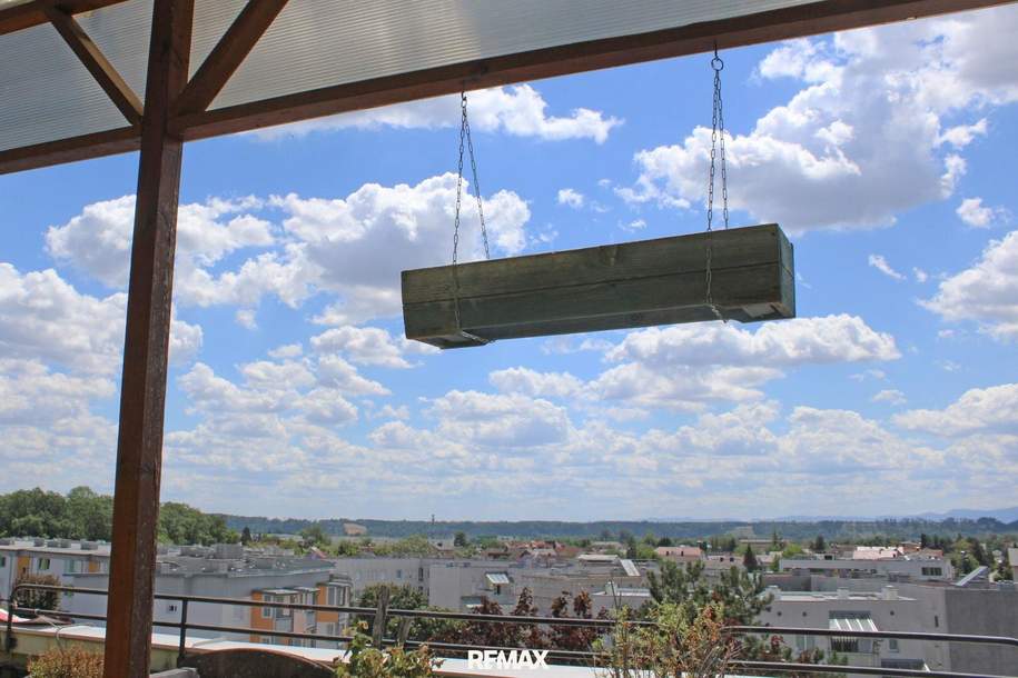 Dachterrassenwohnung mit 3-Zimmer - Weitblick in die Berge, Wohnung-kauf, 190.000,€, 4614 Wels-Land