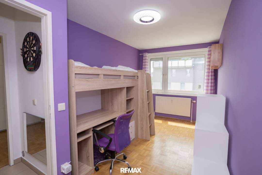 Wohnen auf zwei Ebenen: Helle 3-Zimmer-Maisonette mit Balkon, ca. 91,5 m² in 1110 Wien