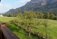 Eine Wohnung mit Garten, zwischen Strobl und Bad Ischl.