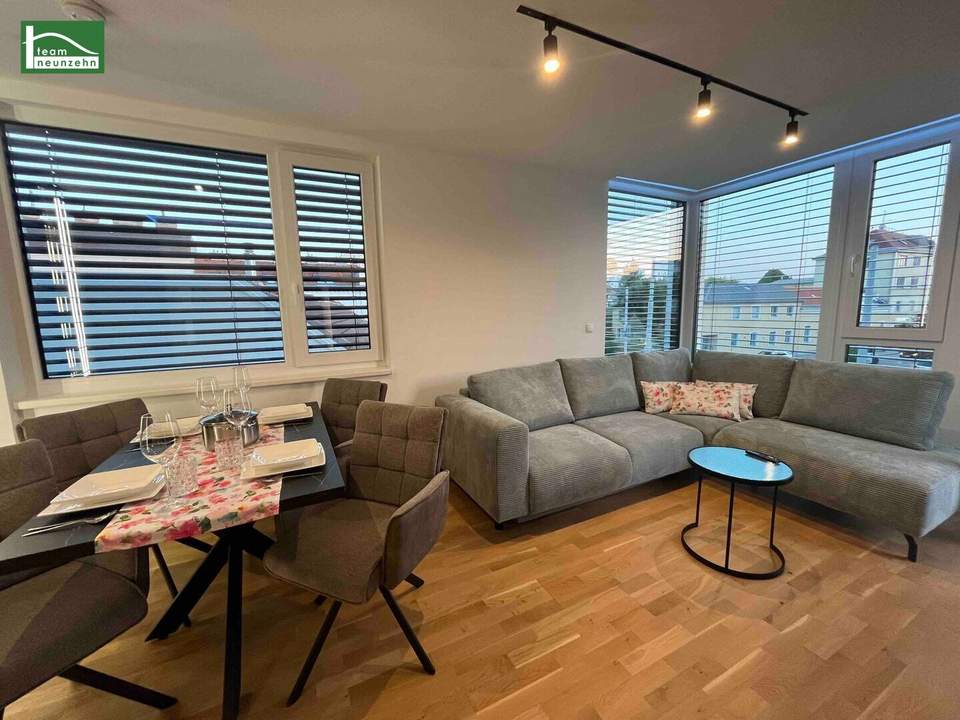 Voll-möblierte Premium-Wohnung in Stadlau nahe U2 und S-Bahn! Luftwärmepumpe und top Ausstattung! - JETZT ZUSCHLAGEN