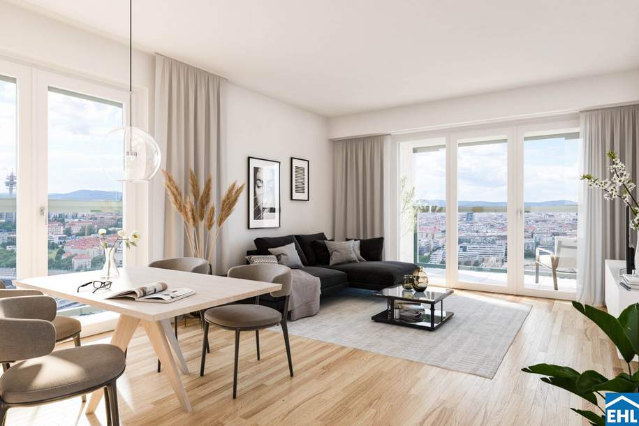Erstklassige Wohnungen mit atemberaubender Aussicht, Wohnung-kauf, 316.000,€, 1030 Wien 3., Landstraße