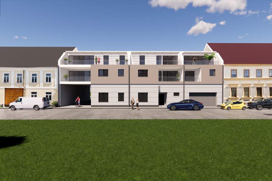 NEUBAU - EIGENUTZUNG oder für ANLEGER - Vitis im Waldviertel ca. 90% vermietet, Wohnung-kauf, 342.648,€, 3902 Waidhofen an der Thaya